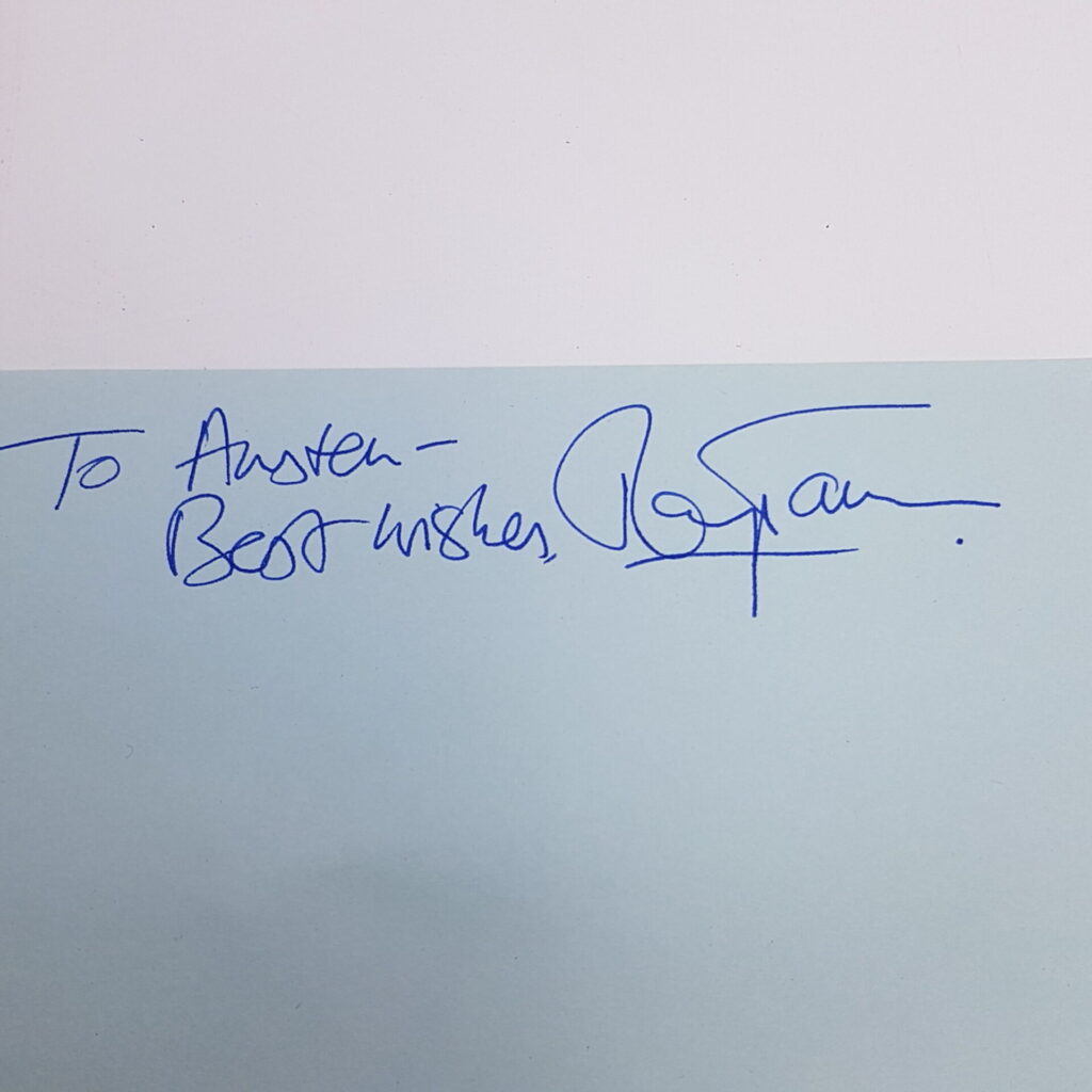 Doctor Who Signed MARY TAMM Autograph Book Page [Romana] Key to Time Season | Image 3