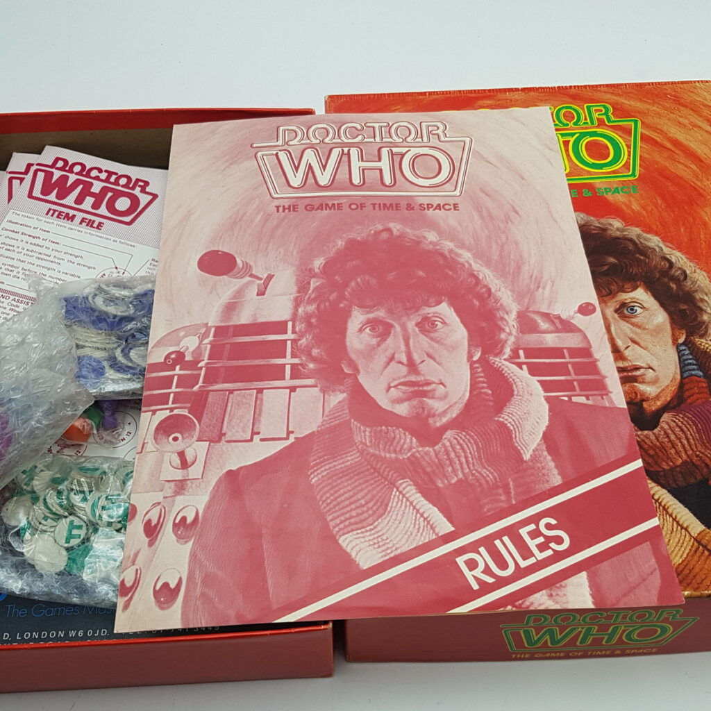 Vintage Dr Who The Game of Time and Space 1980s new in box