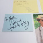Doctor Who BATTLEFIELD Signed Sylvester McCoy Autograph Book Pages | Cast & Crew | Image 2