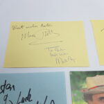Doctor Who BATTLEFIELD Signed Sylvester McCoy Autograph Book Pages | Cast & Crew | Image 3