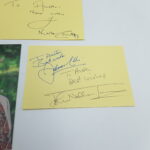 Doctor Who BATTLEFIELD Signed Sylvester McCoy Autograph Book Pages | Cast & Crew | Image 5