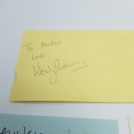 Doctor Who BATTLEFIELD Signed Sylvester McCoy Autograph Book Pages | Cast & Crew | Image 8