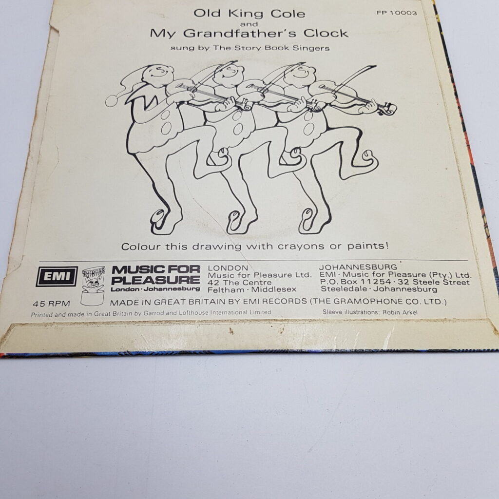 The Story Book Singers: Old King Cole & My Grandfather's Clock (1970) 7