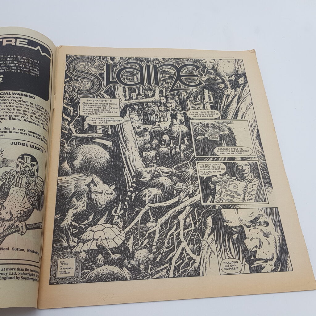 Vintage 2000AD Comic Featuring Judge Dredd - Prog 360 17th March, 1984 [VG] | Image 6