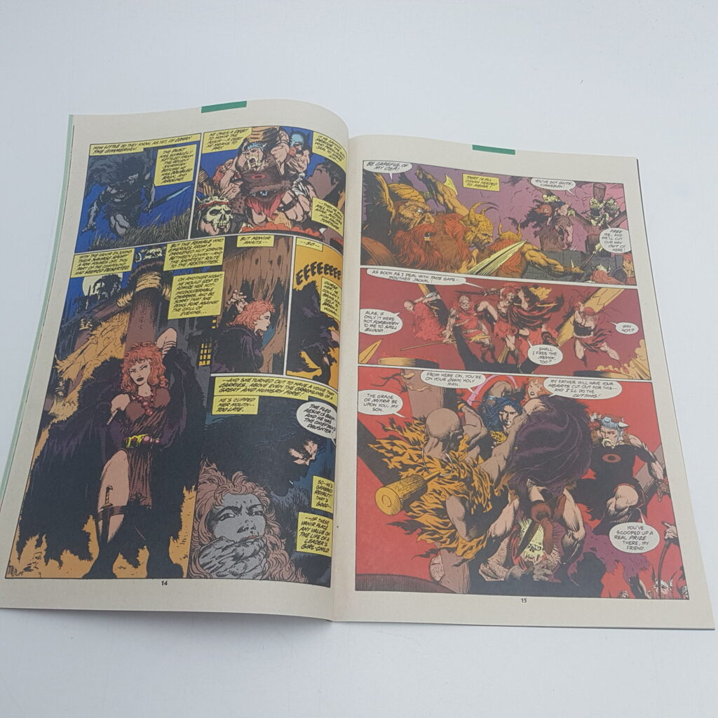 3x CONAN THE ADVENTURER Comics #2, 4 & 14 [VG+] USA Marvel (1994/5) | Image 5