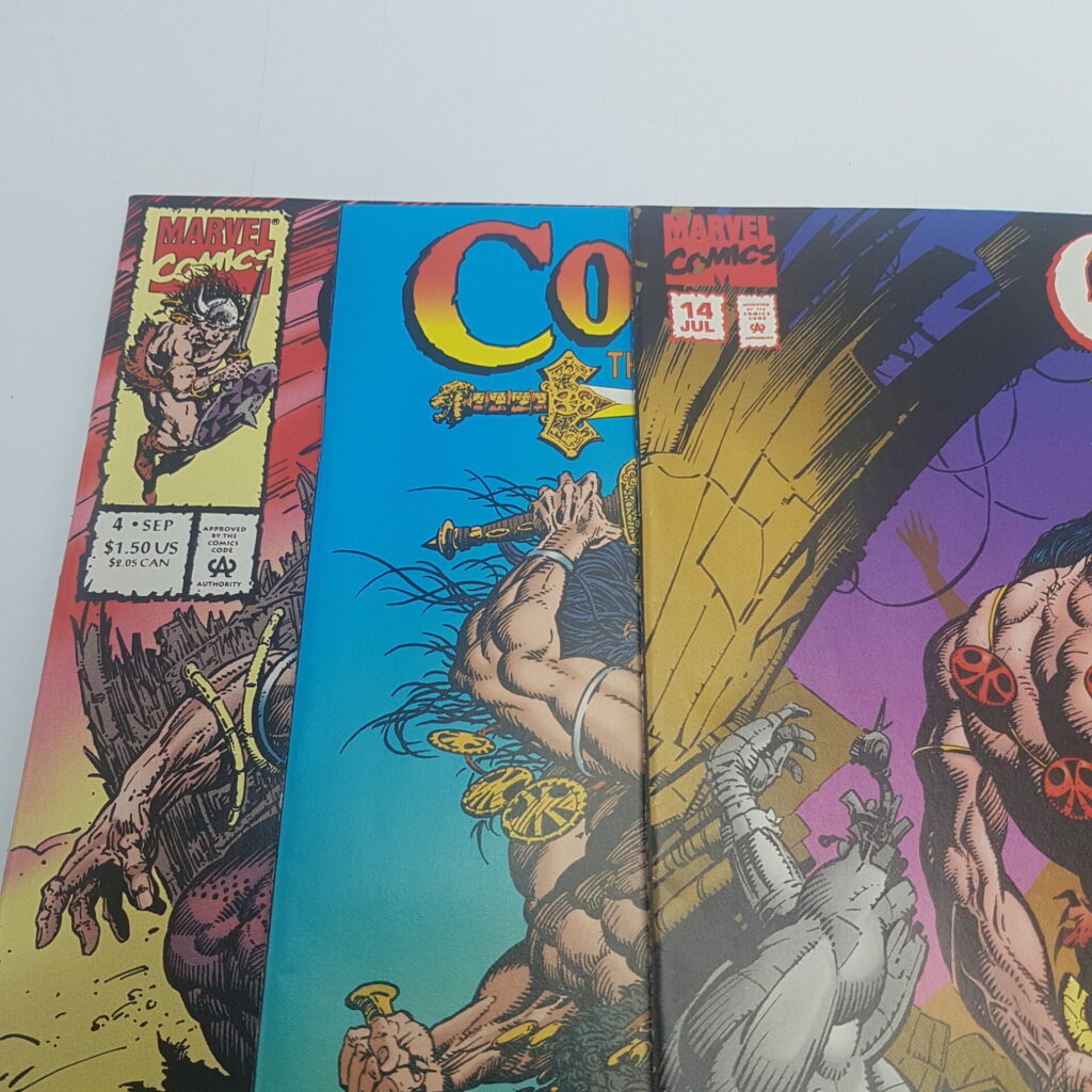 3x CONAN THE ADVENTURER Comics #2, 4 & 14 [VG+] USA Marvel (1994/5) | Image 6