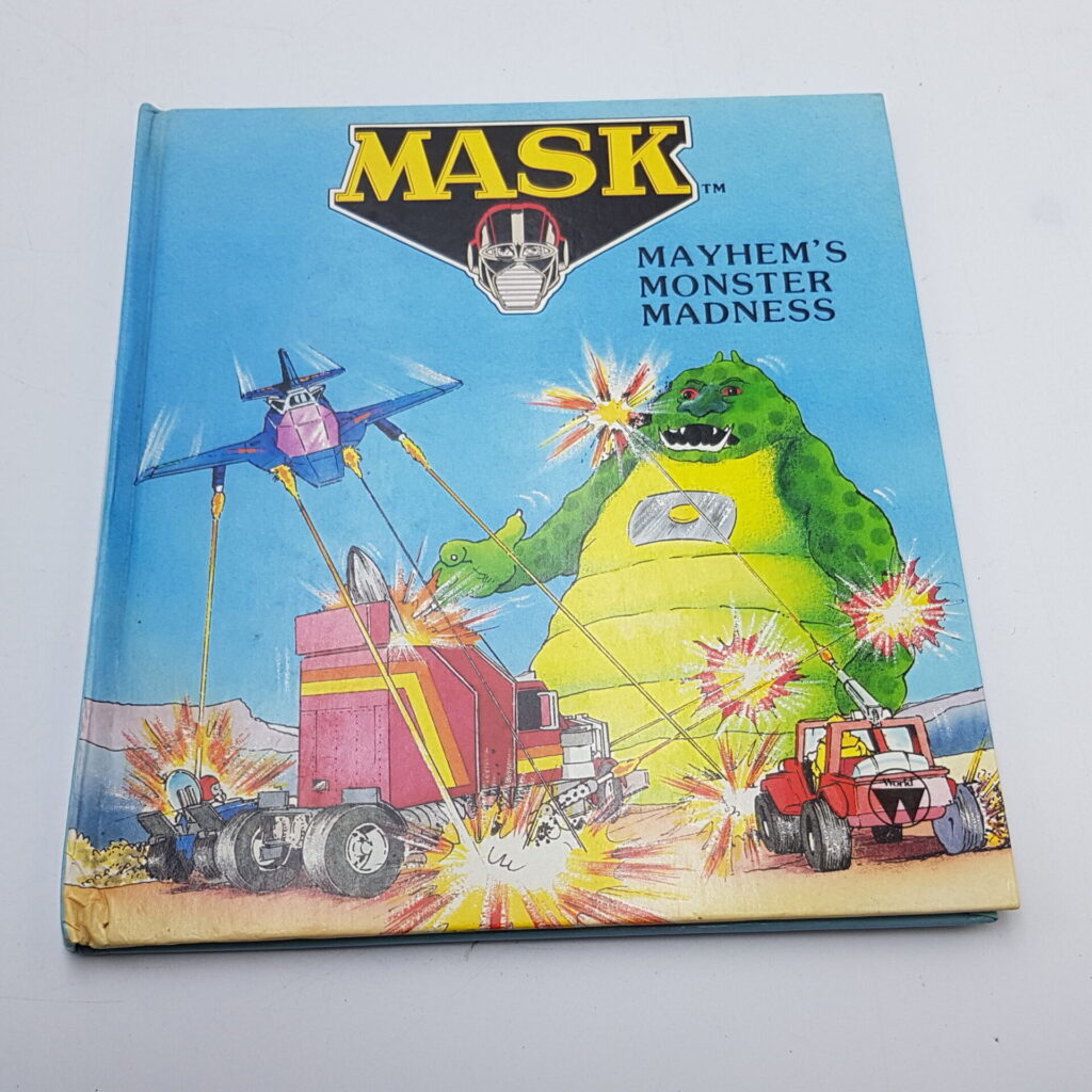MASK Mayhem's Monster Madness (1986) Wold [Kenner / Parker] Hardback VG+ | Image 1