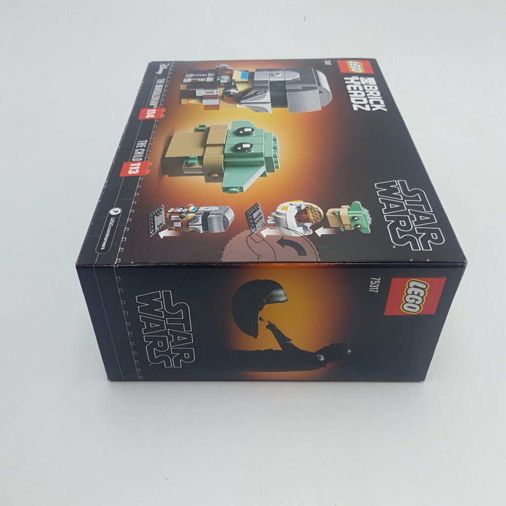 LEGO Brickheadz Star Wars 75317 The Mandalorian & The Child [New & Sealed] UK | Image 4