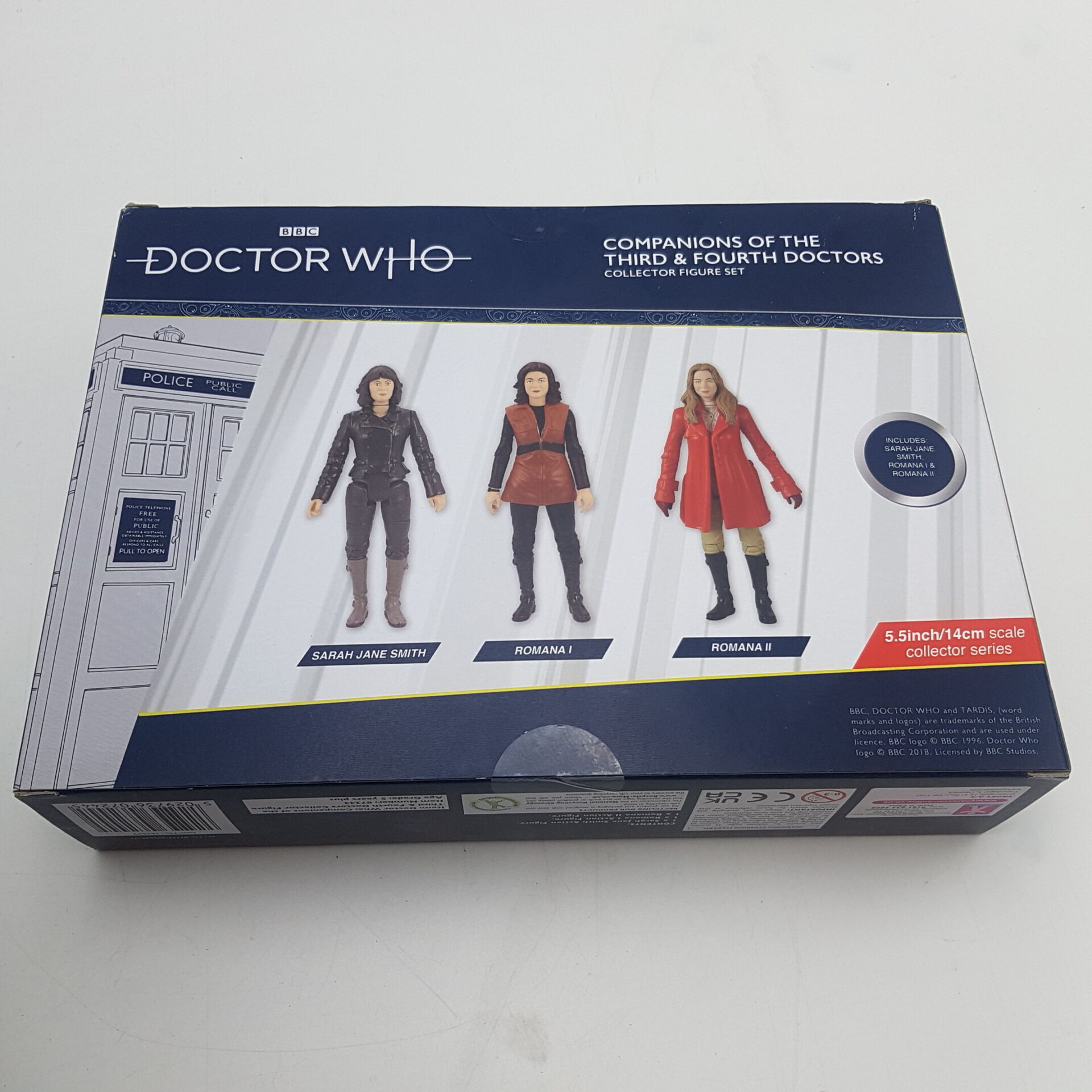 Doctor Who Companions of the Third and Fourth Doctors Collector Figure Set for sale online 