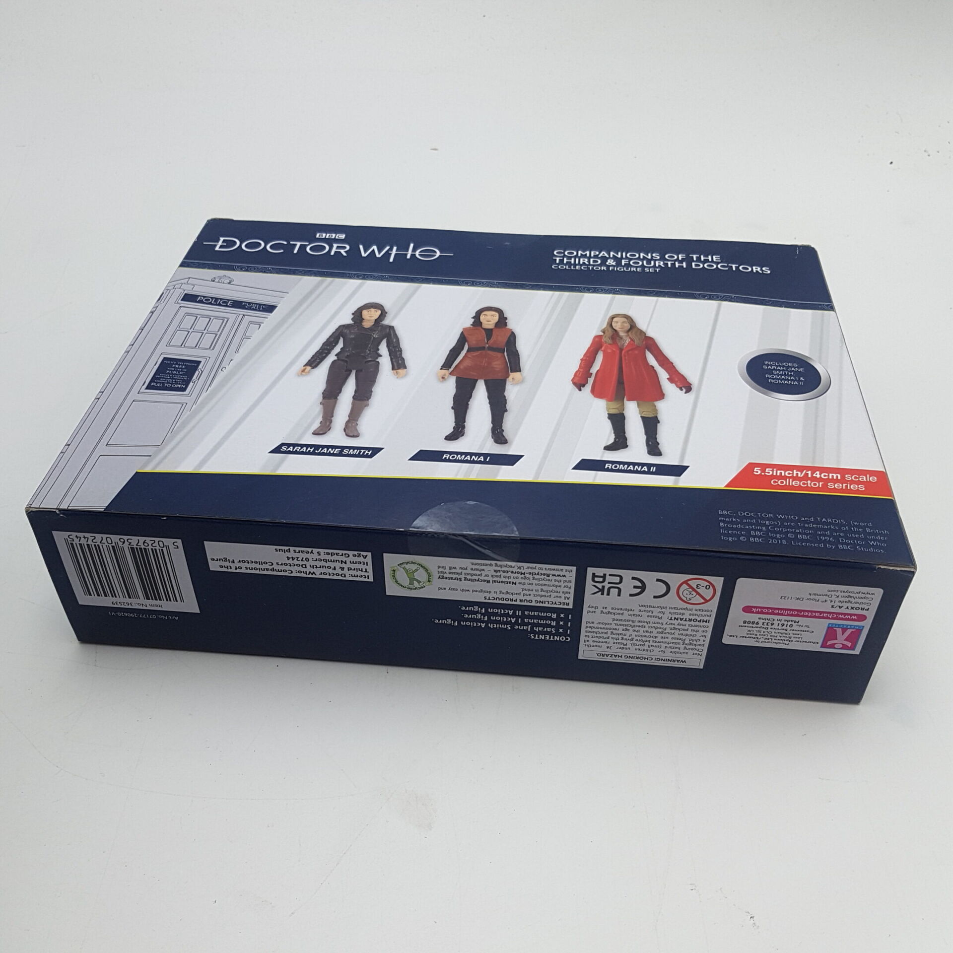 Doctor Who Companions of the Third and Fourth Doctors Collector Figure Set for sale online 