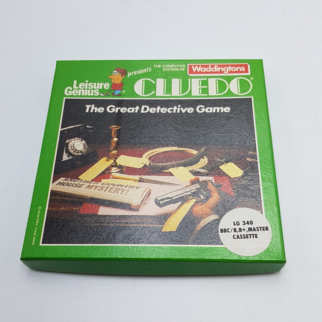 Waddington's Cluedo (1986) Leisure Genius Software [G+] LG 340, BBC B / Master | Image 1