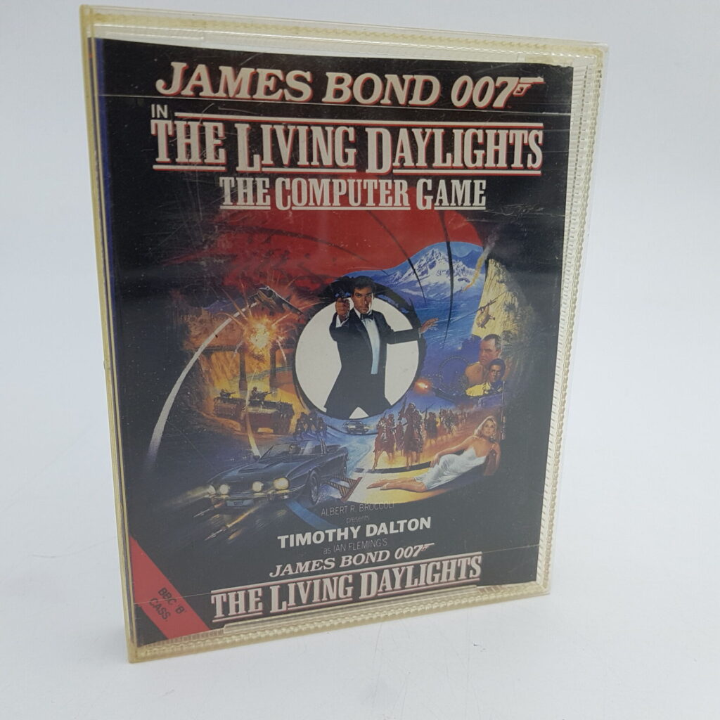James Bond 007 The Living Daylights (1987) DOMARK [VG+] BBC B Micro | Image 1