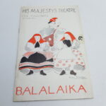 Vintage BALALAIKA (1937) His Majesty's Theatre Programme [VG+] Muriel Angelus | Image 1