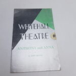 ANTHONY AND ANNA (1937) Whitehall Theatre Programme [VG+] Lucille Lisle | Image 1