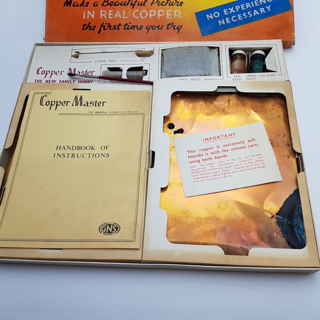 Vintage 1950's Copper Master (GNS) Copper Picture Kit [G] Complete | Image 4
