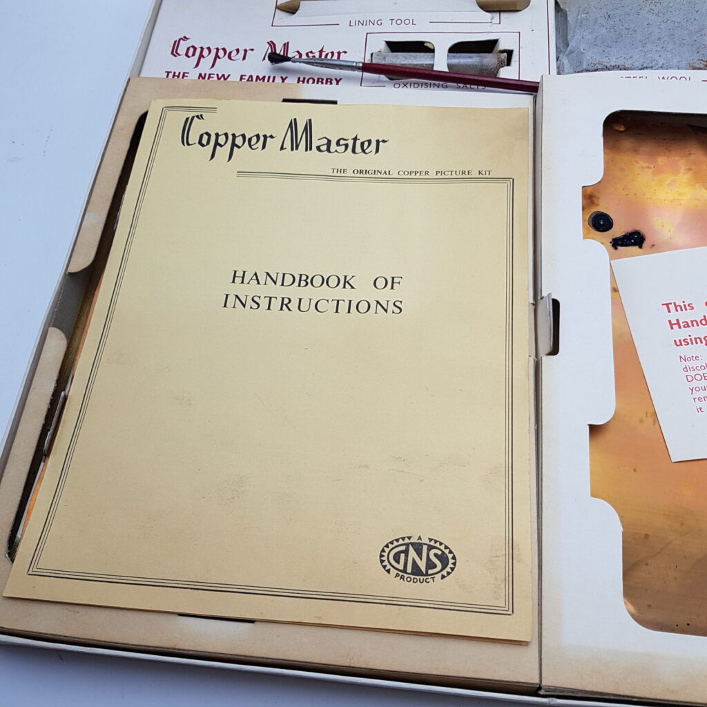 Vintage 1950's Copper Master (GNS) Copper Picture Kit [G] Complete | Image 5