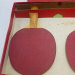 Vintage 1960's Boxed TSL Table Tennis Set: Paddles & Nets [G+] Ping Pong | Image 5
