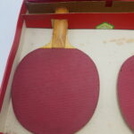 Vintage 1960's Boxed TSL Table Tennis Set: Paddles & Nets [G+] Ping Pong | Image 6