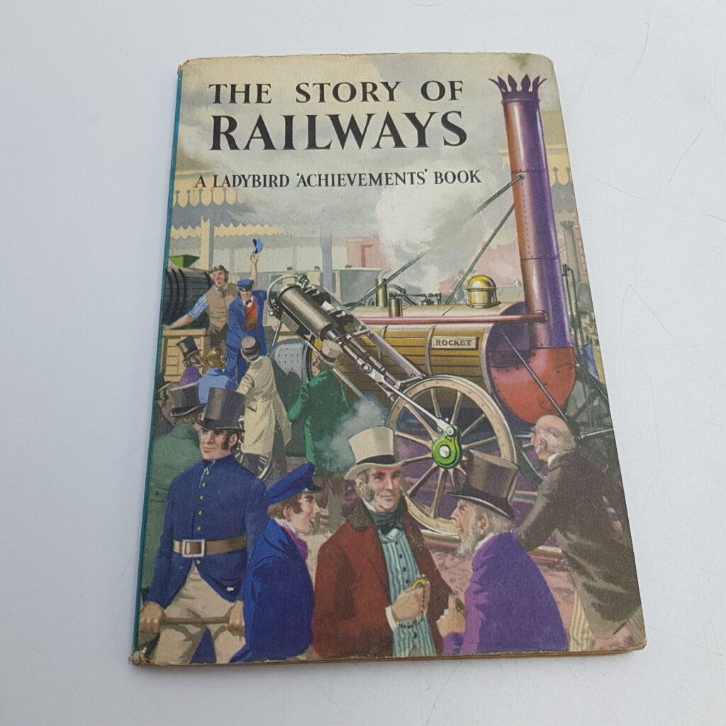 The Story of Railways, A Ladybird Achievements' Books (Mid 60's) 2'6 Price + Dust Jacket | Image 1