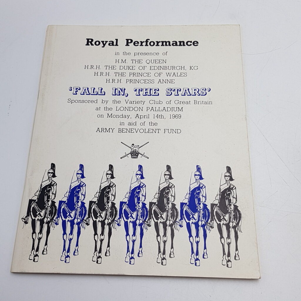 'Fall In, The Stars' Royal Performance Brochure London Palladium April 14th, 1969 [G+] | Image 1
