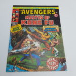 The Avengers Comic #37 June 1st, 1974. UK Marvel [VG+] Master of Kung Fu | Image 1