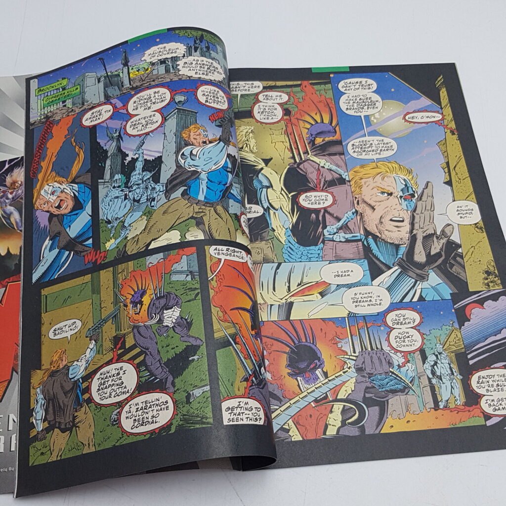 Ghost Rider Blaze: Spirits of Vengeance Comic #19 Feb. 1994 [VG+] Marvel Comics | Image 4