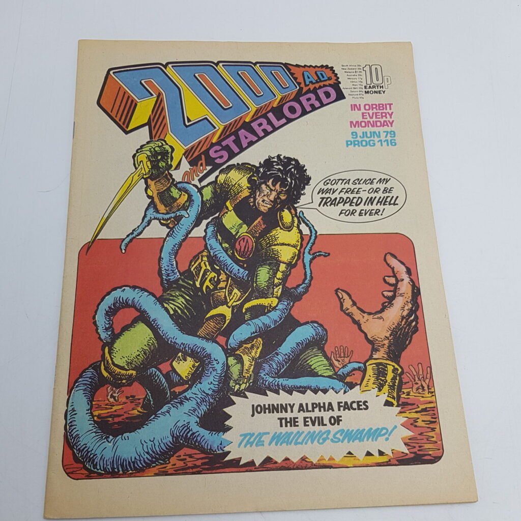 2000AD & Starlord Comic Prog 116 June 9th 1979 [Ex] Judge Dredd & Strontium Dog | Image 1