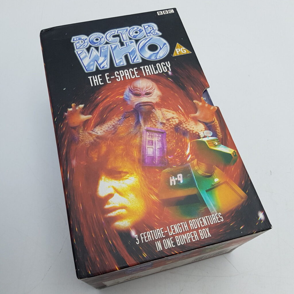 Doctor Who: The E-Space Trilogy (1997) VHS Video Box Set [VG+] UK PAL | Season 18 | Image 1