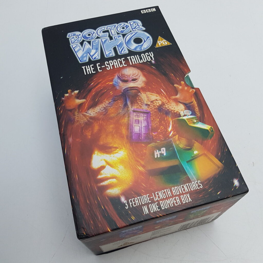 Doctor Who: The E-Space Trilogy (1997) VHS Video Box Set [VG+] UK PAL | Season 18 | Image 5