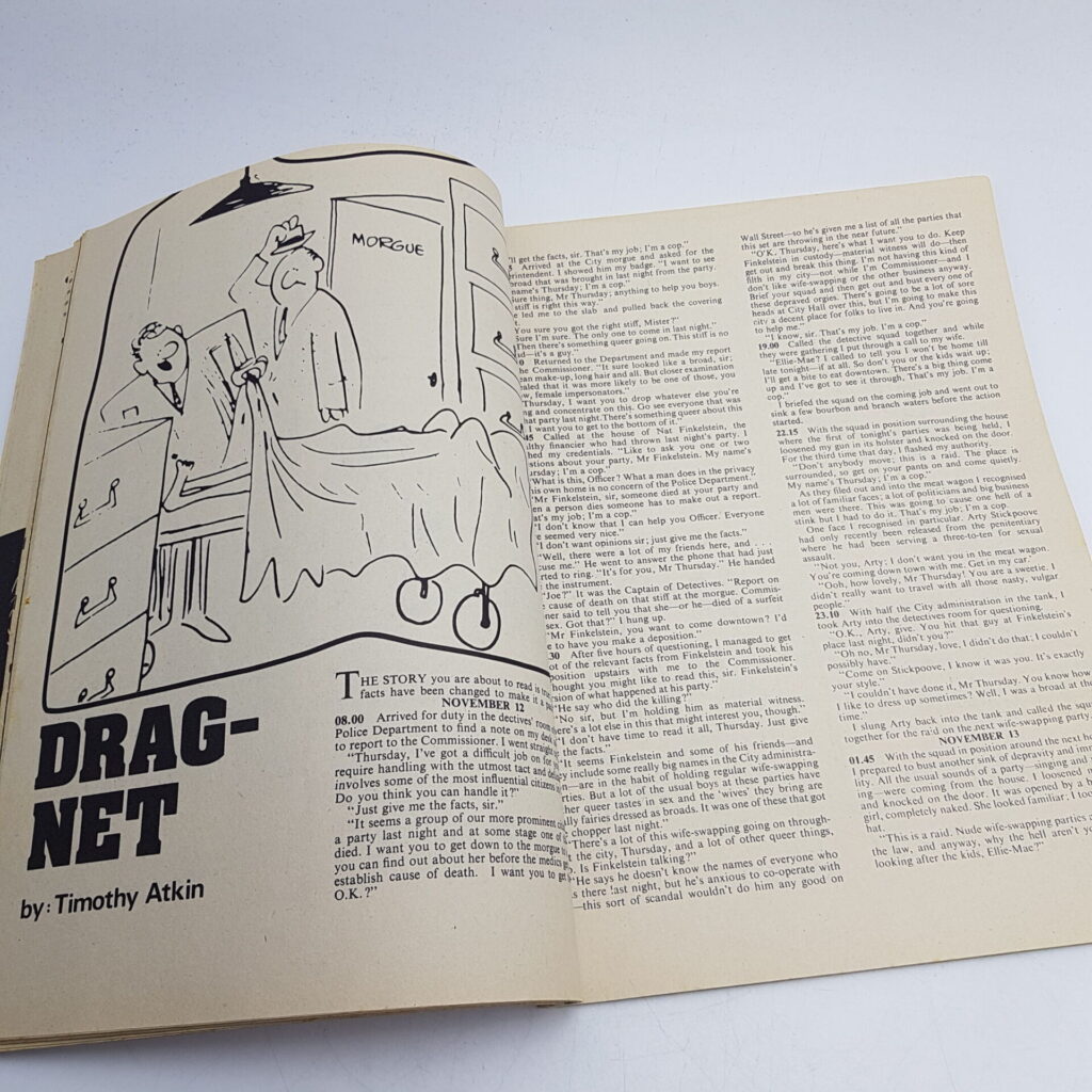 Vintage 1970's EXTRA FUNNY HALF HOUR Extra Comic Book #7 (1973/5) Cartoon Humour [G] | Image 6