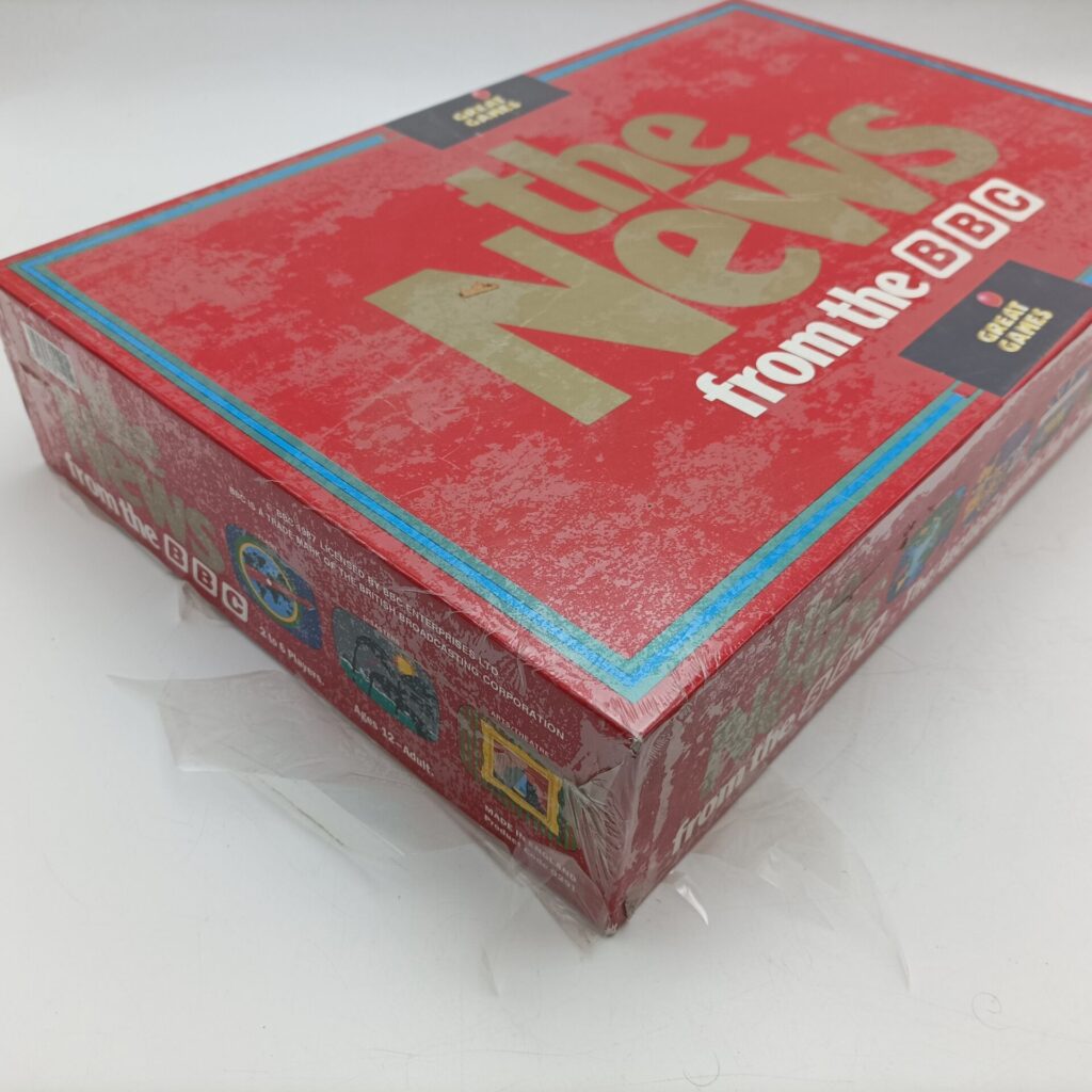 Vintage 'News from the BBC' Family Strategy Game (1987) Great Games [Factory Sealed] | Image 2