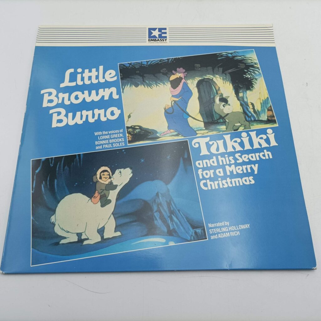 Little Brown Burro & Tukiki Search for a Merry Christmas (1984) Pre-Cert Laserdisc [G+] | Image 1
