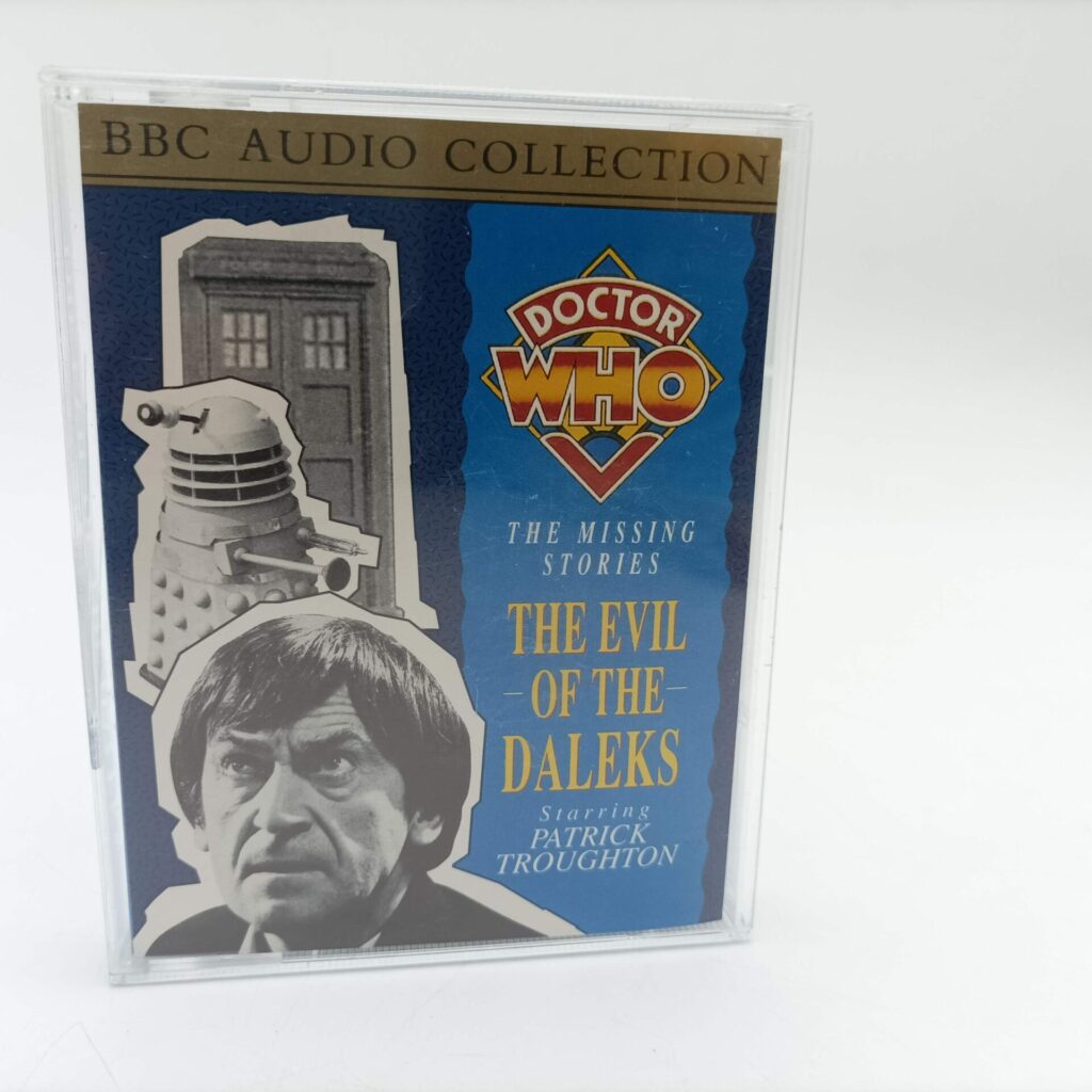 Doctor Who Missing Episodes: Evil of the Daleks by Tom Baker (1992) 2x Cassette BBC | Image 1