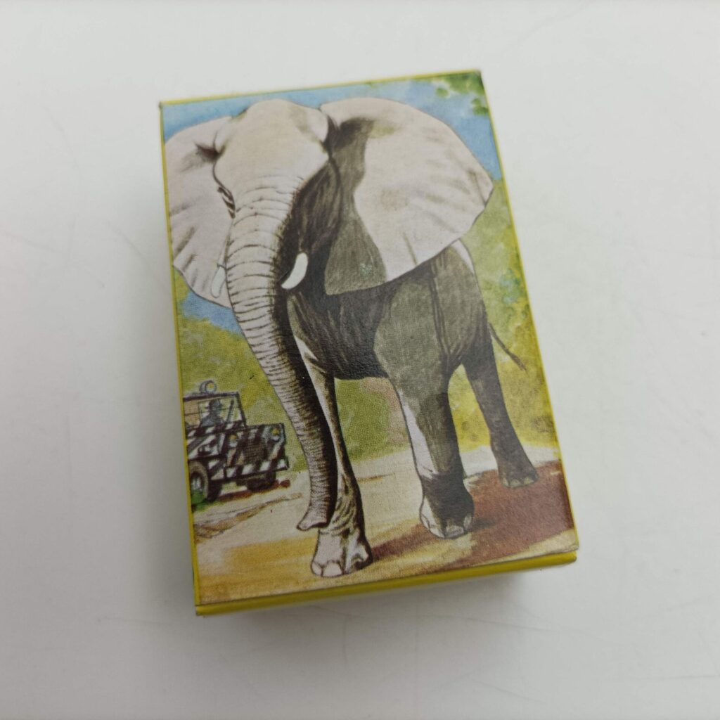 Vintage 1970's Boxed 'Safari Park' Elephant Novelty Children's Soap [G+] Grosvenor | Image 1