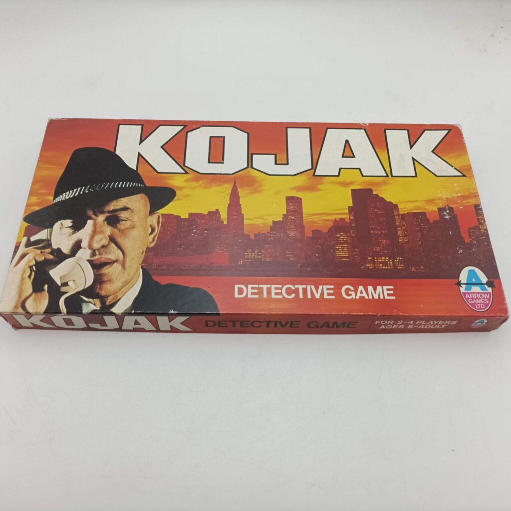UK Arrow Games KOJAK Detective Game (1975) Vintage Board Game TV | Image 1