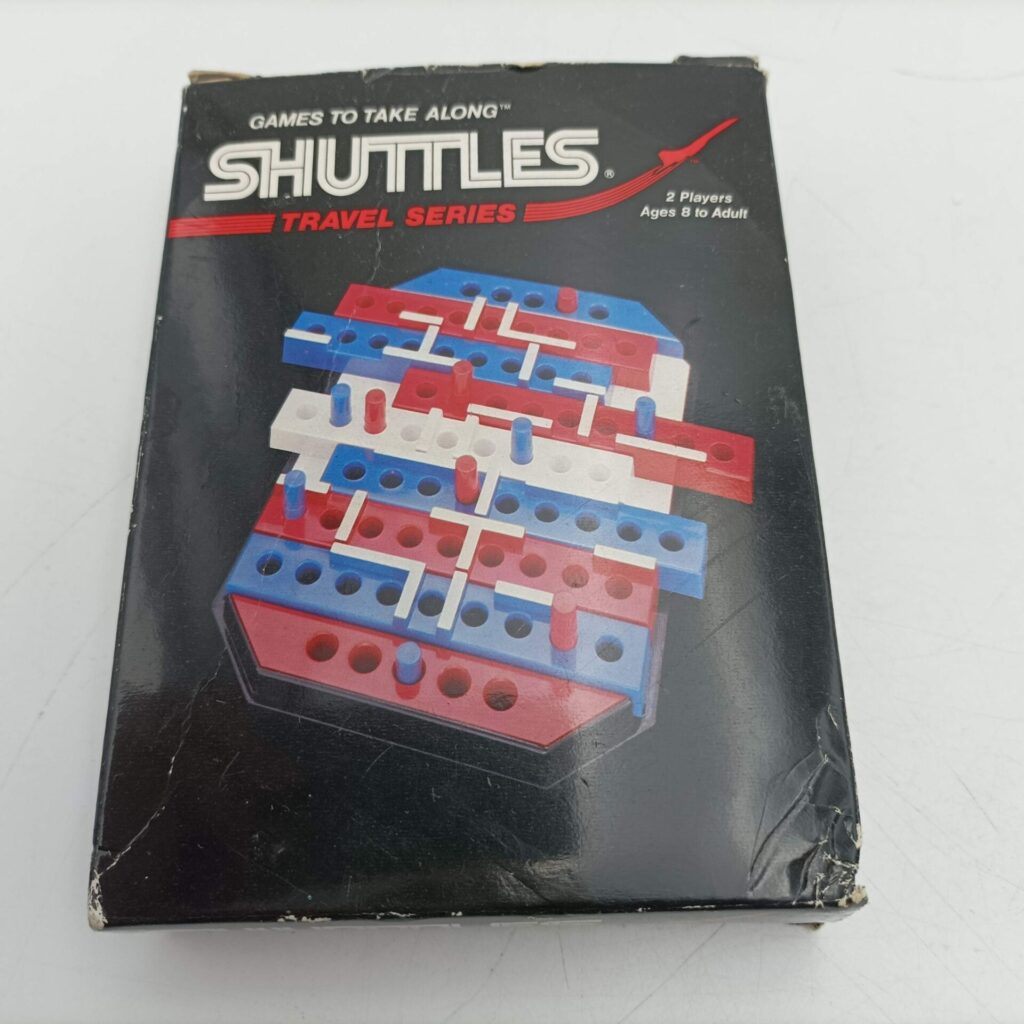 Vintage 1980's Boxed Shoptaugh's Shuttles Travel Series Game (1985) Complete | Image 1