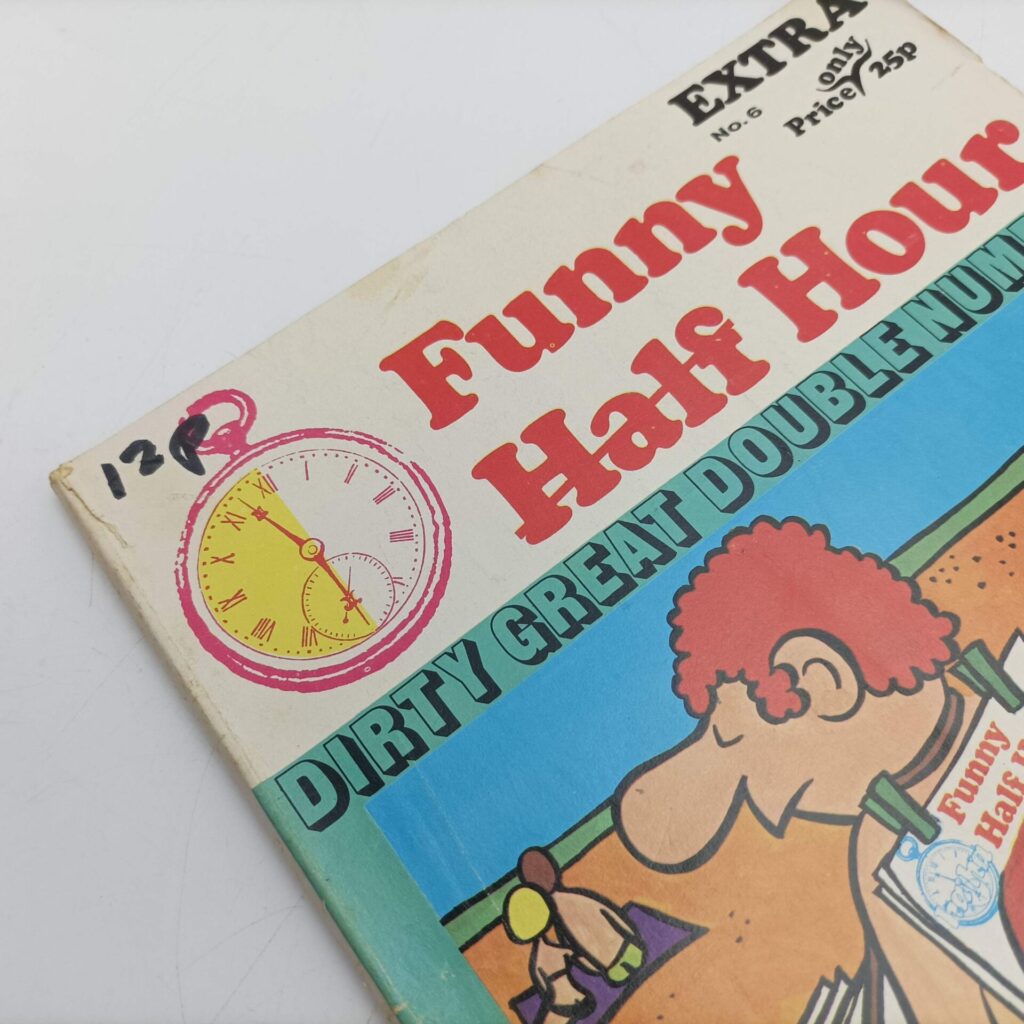 Vintage FUNNY HALF HOUR Extra Comic #6 (1973-74) Cartoon Humour [G+] | Image 2