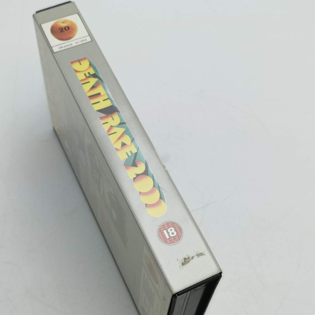 Death Race 2000 (1975) Big Box VHS Cassette [VG+] Orange Score | Stallone | Image 2