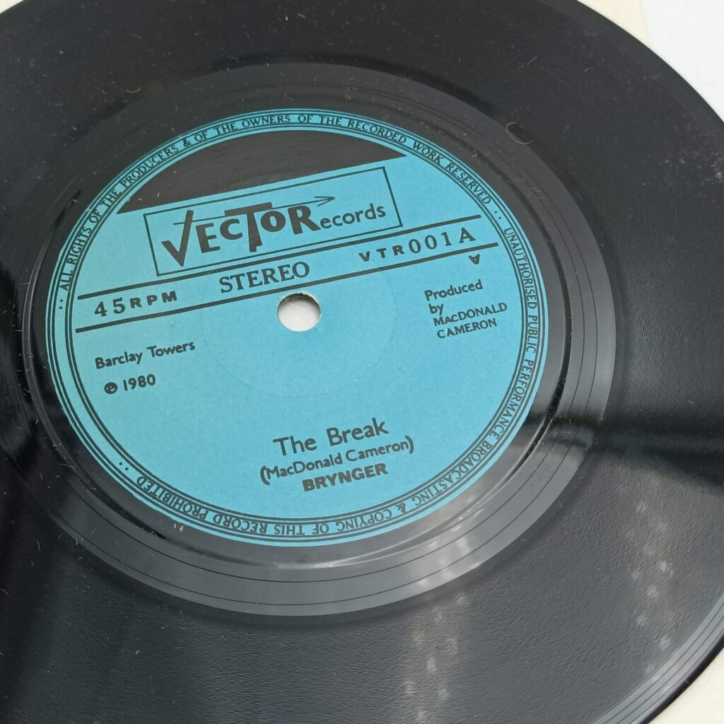 Brynger: The Break / Sea Level (1980) Vinyl 7