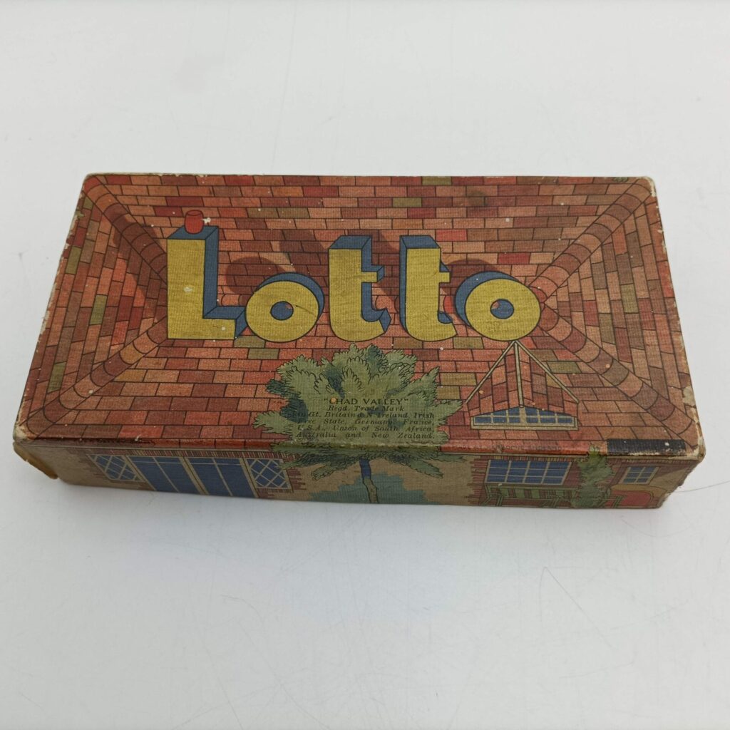 LOTTO or HOUSE by Chad Valley Vintage 1950's Boxed Game [G] Bingo | Image 1