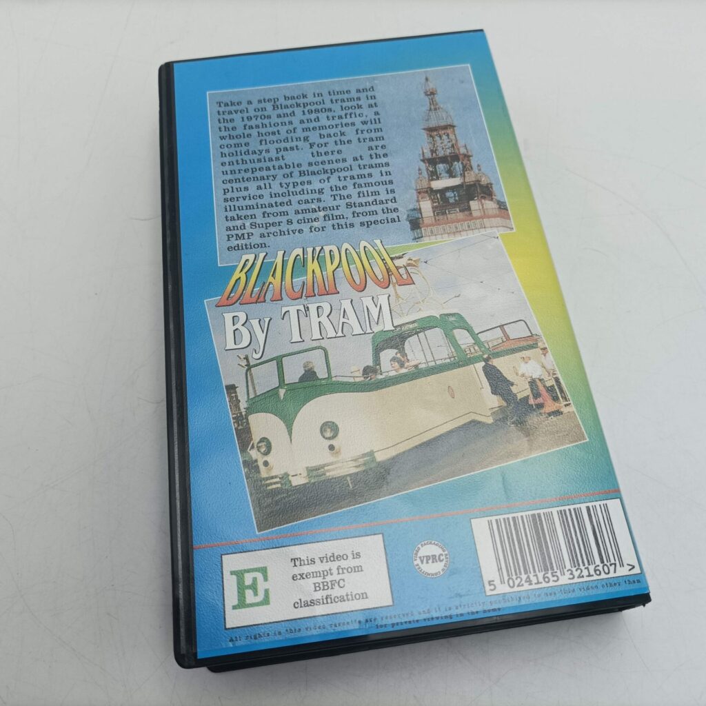 Blackpool By Tram Documentary VHS Video (1980's) Moonstone [G+] | Image 3