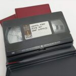 3x Vintage VHS Cassette Tapes & Library Cases - Off Air Film Recordings [Ex] Blanks | Image 3