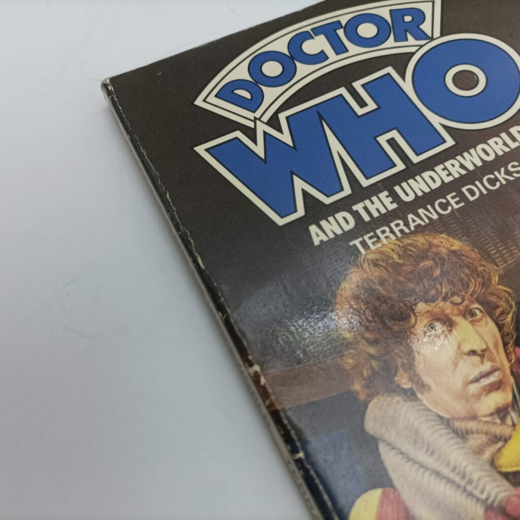 Doctor Who The Underworld (1980) 1st Edition Target PB [G] Cover Wear | Image 2