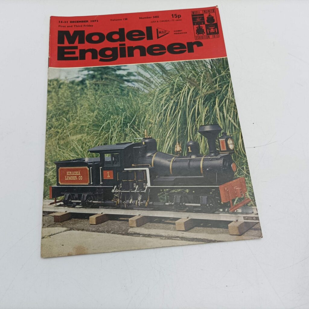Bundle of 7x 'Model Engineer' Magazines (1970's) Model Railways [G+] Trains | Image 2
