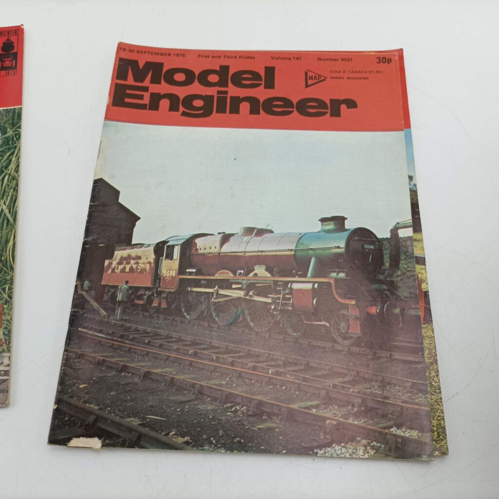 Bundle of 7x 'Model Engineer' Magazines (1970's) Model Railways [G+] Trains | Image 4