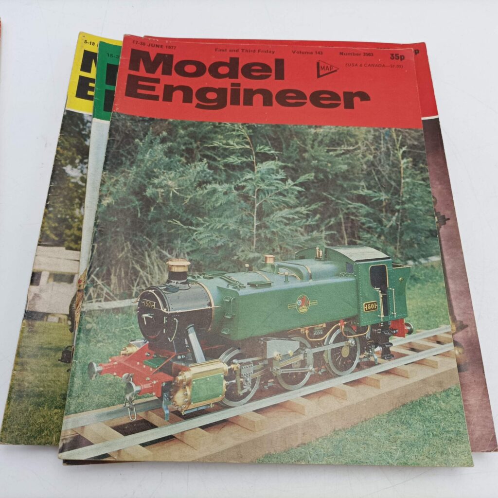 Bundle of 7x 'Model Engineer' Magazines (1970's) Model Railways [G+] Trains | Image 8