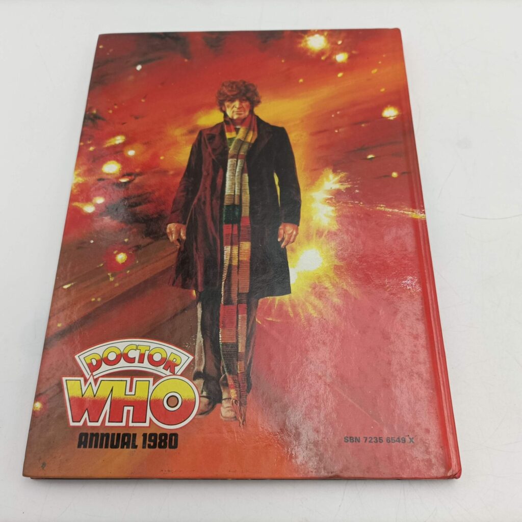 Classic 1980 Doctor Who Annual [G+] Starring Tom Baker [Unclipped] | Image 3