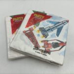 Vintage 1990's THUNDERBIRDS Party Napkins 2 Packets of 20 Serviettes [Factory Sealed] | Image 1