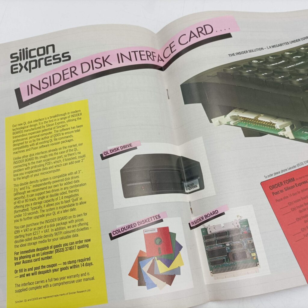 Vintage Sinclair 'QL User' Magazine March 1985 [G+] AI on the QL Article / Listing | Image 6