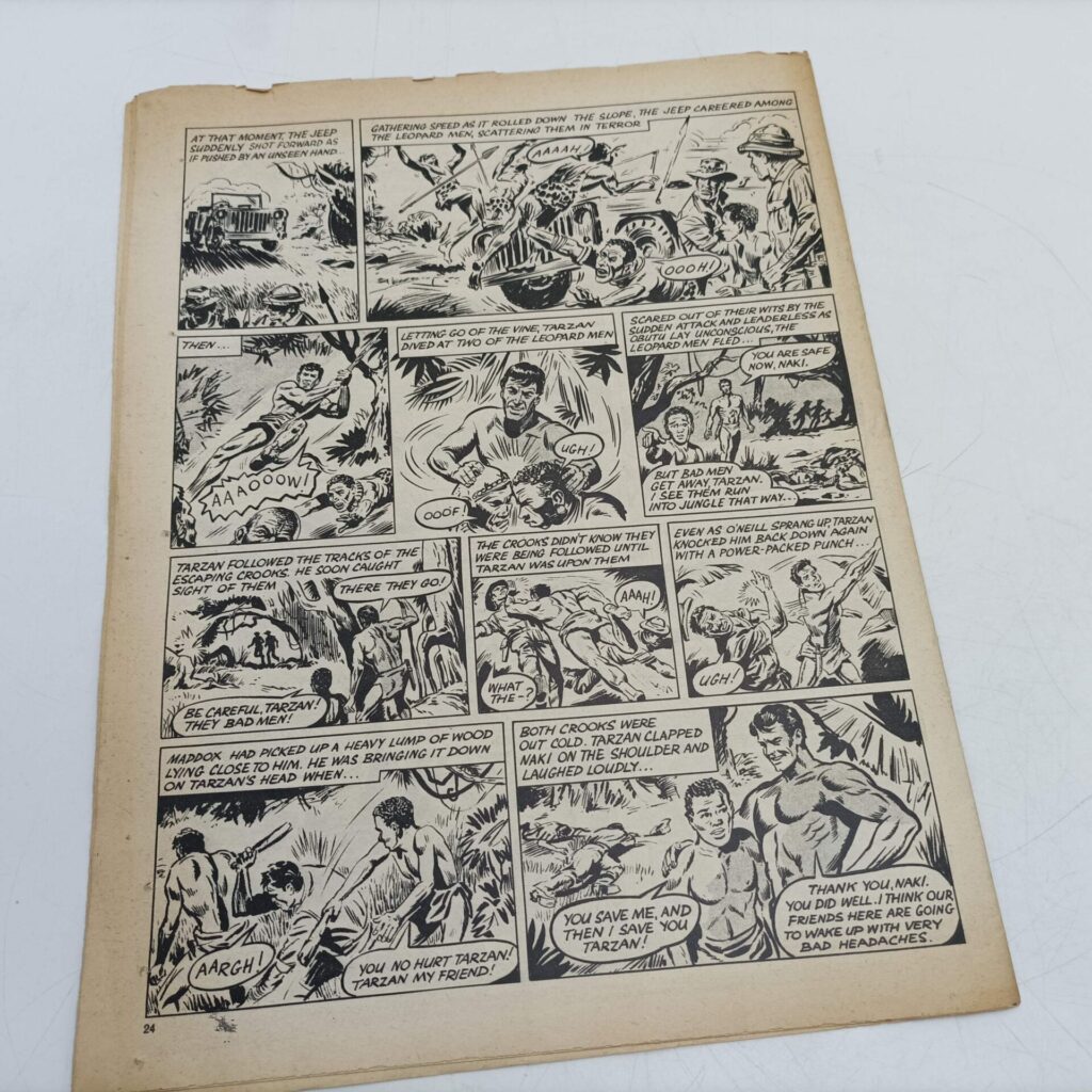 TV Tornado Comic #40 October 14th 1967 [G] Tarzan | The Mysterons| The Saint | Image 2